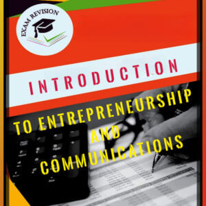 Introduction to Entrepreneurship and Communication