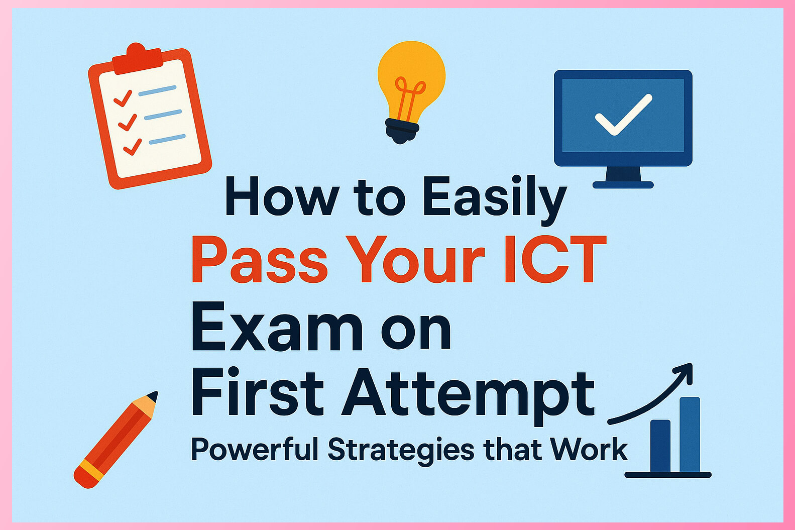 Easily pass your ICT exam